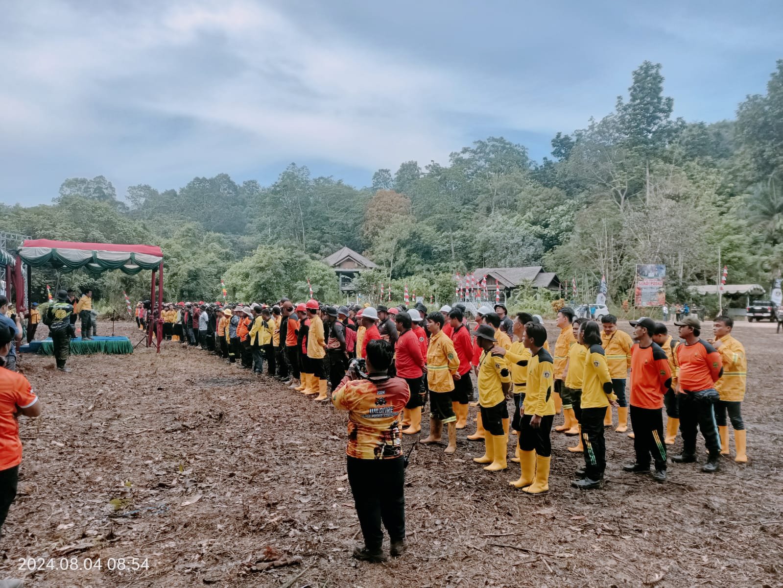 PT Itci Hutani Manunggal kembali berhasil mempertahankan 5 kali berturut-turut Juara Umum Dalam Rangka APEL SIAGA & GLADI POSKO Kebakaran Hutan dan Lahan Provinsi Kalimantan Timur tahun 2024