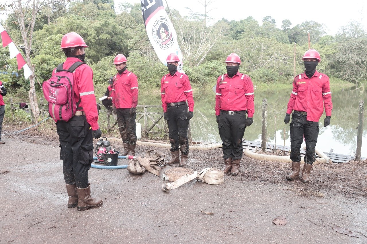 PT Itci Hutani Manunggal kembali berhasil mempertahankan 5 kali berturut-turut Juara Umum Dalam Rangka APEL SIAGA & GLADI POSKO Kebakaran Hutan dan Lahan Provinsi Kalimantan Timur tahun 2024