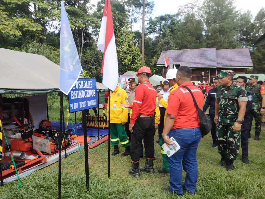 PT Itci Hutani Manunggal Berhasil Mempertahankan Juara Umum Dalam Rangka APEL SIAGA & GLADI POSKO Kebakaran Hutan dan Lahan Provinsi Kalimantan Timur pada tahun 2023